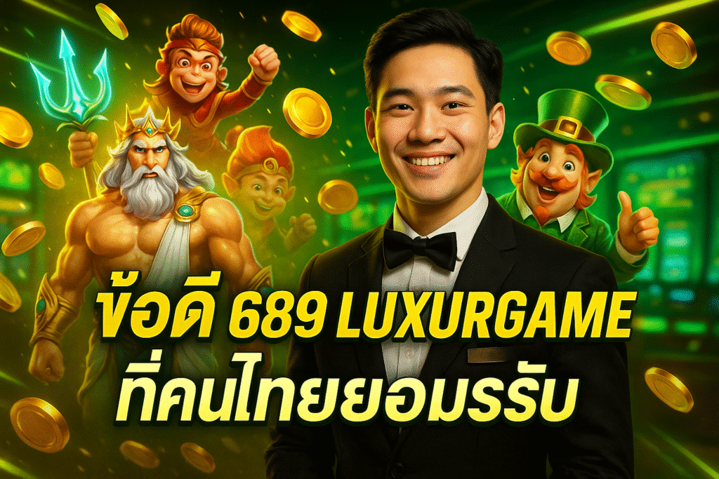 ข้อดี 689 LUXURYGAME ที่คนไทยยอมรับ