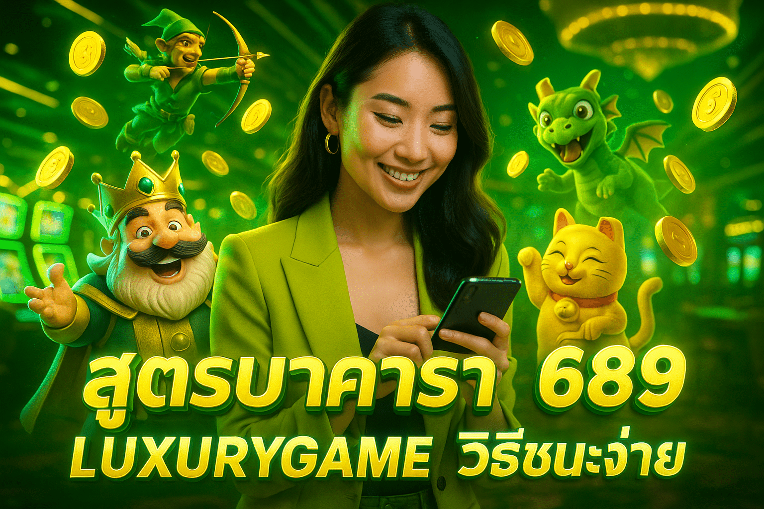 สูตรบาคาร่า 689 LUXURYGAME วิธีชนะง่าย