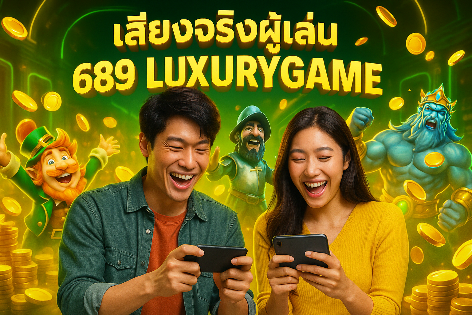 เสียงจริงผู้เล่น 689 LUXURYGAME