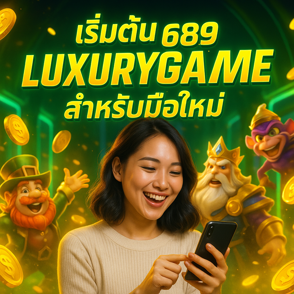เริ่มต้นกับ 689 LUXURYGAME สำหรับมือใหม่