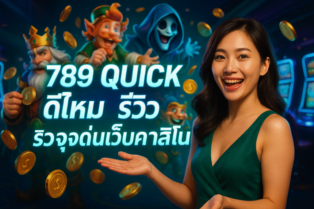 789 QUICK ดีไหม รีวิวจุดเด่นเว็บคาสิโน