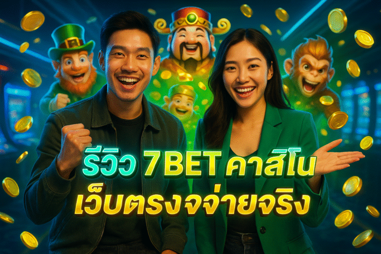 รีวิว 7 BET คาสิโน เว็บตรงจ่ายจริง